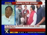 Presidential polls: I have apologized to Sonia, says Sangma - NewsX