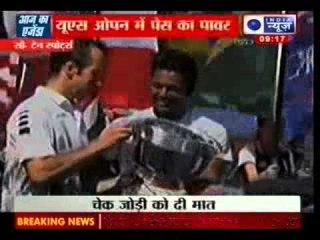 US open 2013: Laender Paes and Radek Stepanek win Double's titles