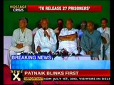 Odisha hostage crisis: State govt to release 27 prisoners, says CM - NewsX