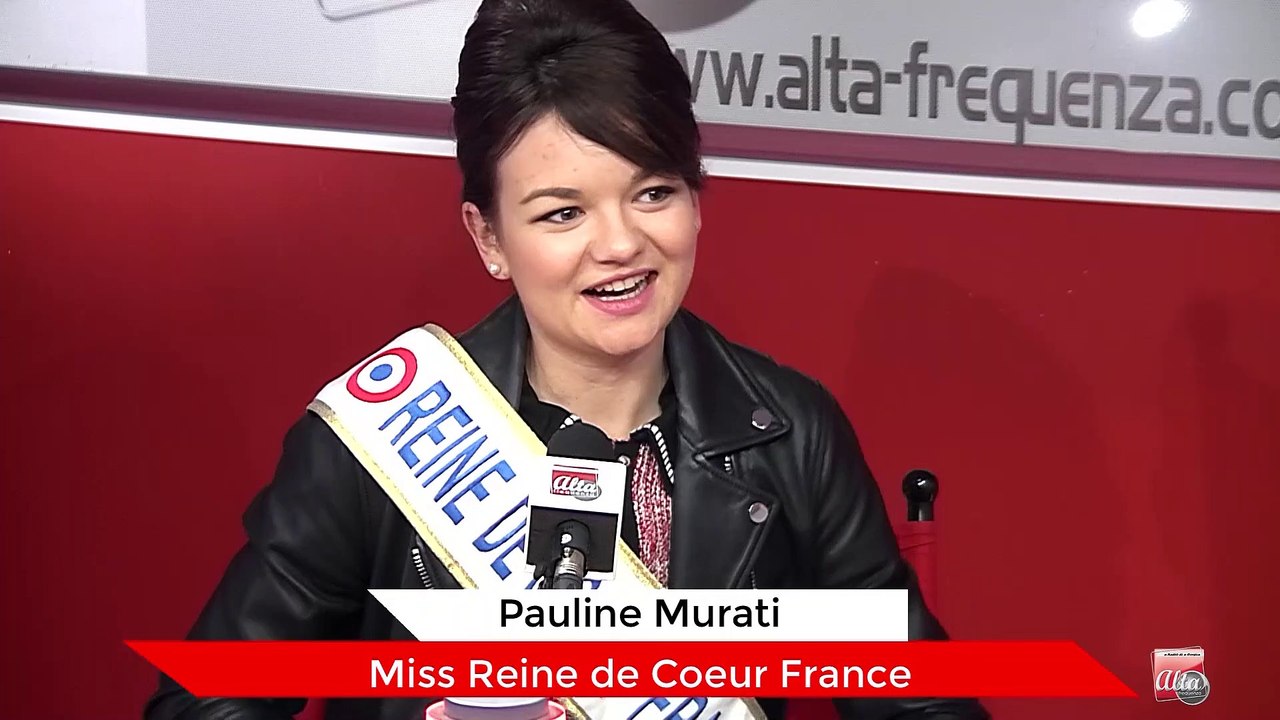 Sucità Viva avec Pauline Murati Miss Reine de Coeur France 2019