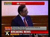 Zardari meets PM Manmohan Singh - NewsX