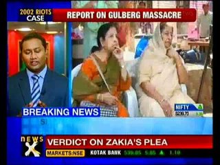 Gujarat riots: Zakia Jafri to get SIT report - NewsX