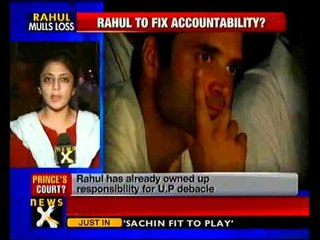 Rahul Gandhi analyses UP poll outcome at party meet - NewsX