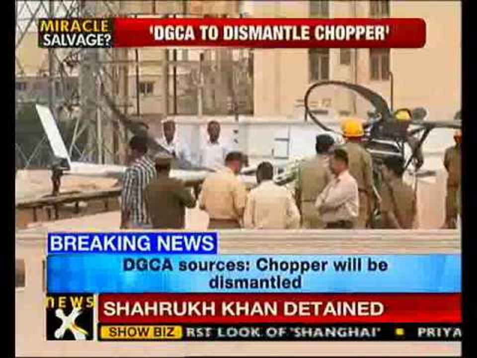 HAL chopper to be dismantled: DGCA