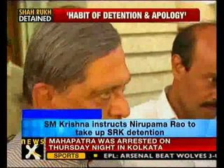 India to take up SRK detention with US: Krishna - NewsX