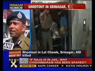 Suspected terrorist kills ASI in Srinagar-NewsX