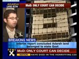 Adarsh Scam: Defence Ministry to move SC to claim land - NewsX