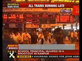 Mumbai: Day 2 of disrupted rail services - NewsX