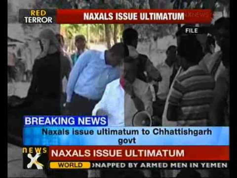 Maoists issue ultimatum for release of abducted Sukma DC- NewsX