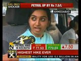 Common man outraged over hike in Petrol prices - NewsX