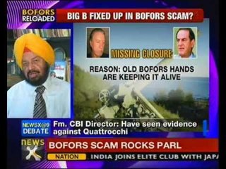 NewsX@9: Opposition corners Congress over Bofors scam-NewsX