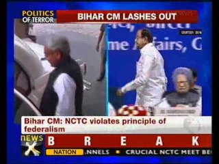 Bihar CM Nitish opposes NCTC - NewsX