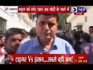 Jagdambika Pal, Raju Shrivastav join BJP ahead of LS polls
