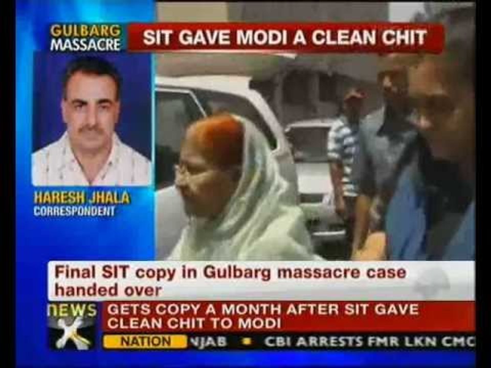 Gulbarg Massacre case: SIT hands out final report to Zakia Jafri - NewsX