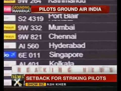 Air India pilots' strike illegal: Delhi HC - NewsX