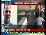 Alarming rise in suicide attempts at Delhi metro stations - NewsX