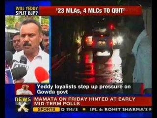 7 ministers submit resignation to Yeddyurappa - NewsX