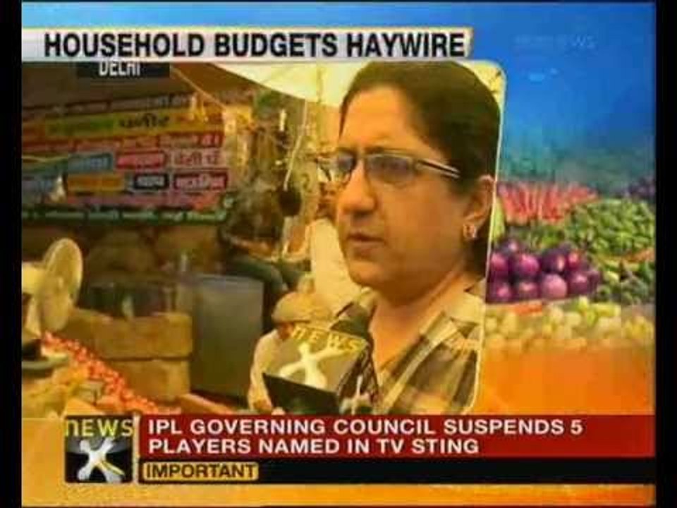 Food inflation on rise, Vegetable prices surge 61% - NewsX