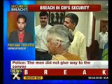 Sheila Dikshit's convoy faces security breach - NewsX