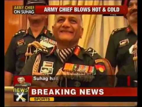 Gen VK Singh issues show-cause notice to Lt Gen Suhag - NewsX