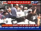 Arvind Kejriwal's road show in Chandni Chowk attracts huge crowd