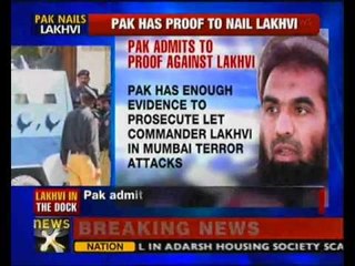 Enough proof to nail Lakhvi for 26/11 plot: Pakistan - NewsX
