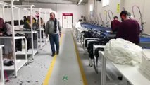 Ağrı'da ilk kez fabrika açıldı...Tekstil fabrikasında kadınlar istihdam edildi