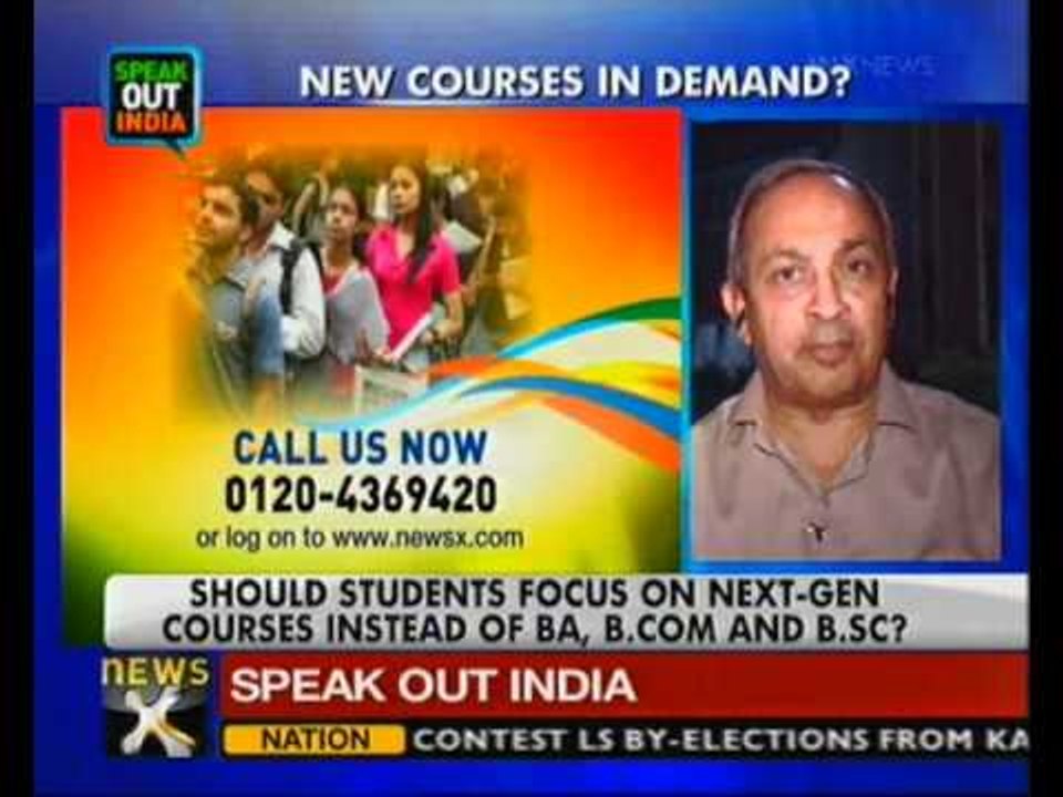 Speak out India: Job-oriented course in colleges attracts students - NewsX