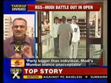 RSS divided over Narendra Modi - NewsX