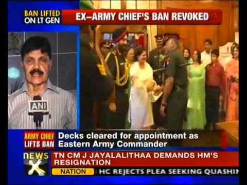 Army Chief lifts ban on Lt. Gen. Suhag - NewsX