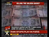 Foreign investors pull out Rs 1 lakh crore from India - NewsX