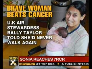 Good News: British women beats cancer, learns to walk again  - NewsX