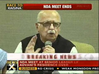 Prez poll: NDA meet ends, no decision on candidate - NewsX