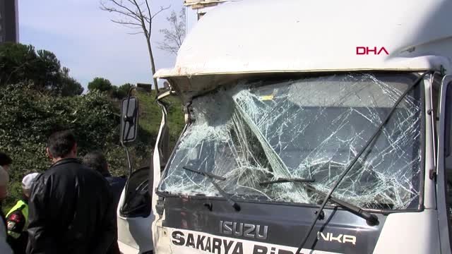 Tem'de Zincirleme Trafik Kazası