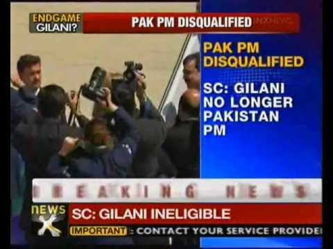 Pakistan Supreme Court disqualifies PM Gilani - NewsX