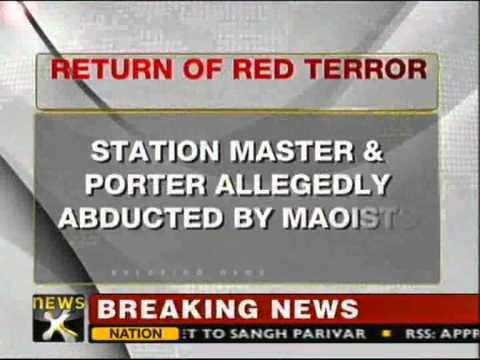 Maoists abduct station master in WB; train services hit - NewsX