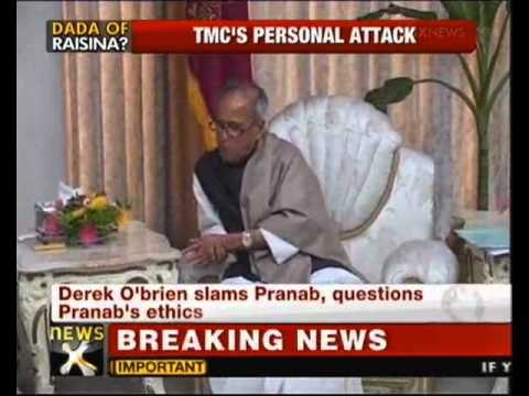 Pranab Mukherjee trying to split TMC: Derek O'Brien - NewsX