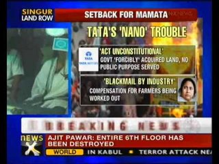 Singur land act is unconstitutional and void: Kolkata HC - NewsX