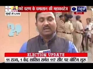 Superstar Rajinikanth casts his first vote in Tamil Nadu