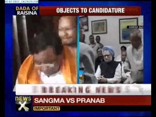 Sangma seeks cancellation of Mukherjee's nomination - NewsX