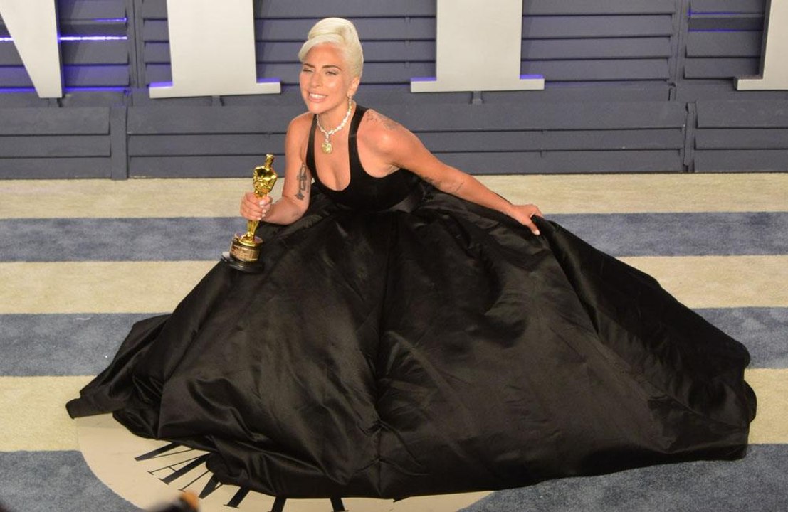 Lady Gaga's practiced Oscars speech as a kid