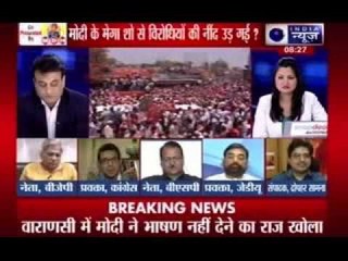 Modi's mega road show give his rivals sleepless nights