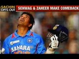 Sachin opts out; Sehwag, Zaheer in Sri Lanka ODI tour - NewsX