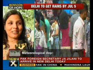 Sweltering Delhi to get monsoon rains this week - NewsX
