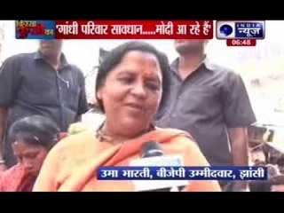 India News exclusive interview with Uma Bharti
