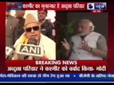 Narendra Modi to Farooq Abdullah: Your family has turned Kashmir communal