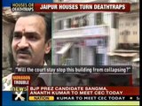 Jaipur Municipal Corporation issues notices to dilapidated buildings - NewsX