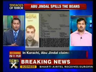 Abu Jundal reveals Pak link in 26/11 - NewsX