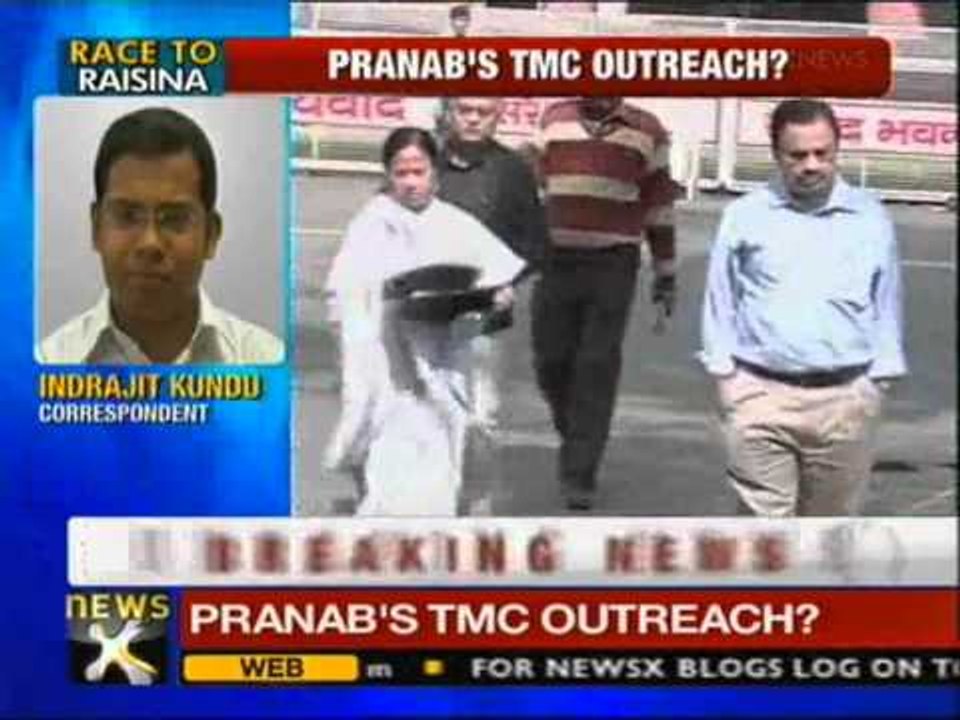 Pranab writes to Trinamool MPs seeking support - NewsX