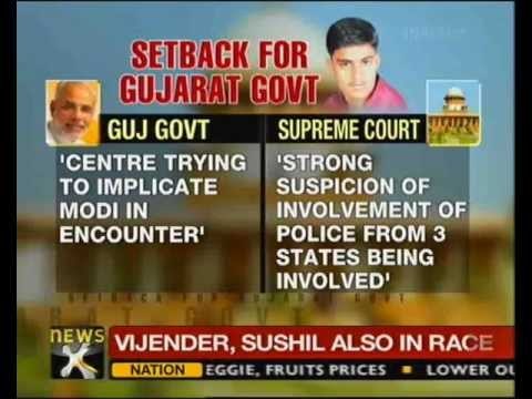 SC dismisses Gujarat's plea on CBI probe in encounter killing - NewsX